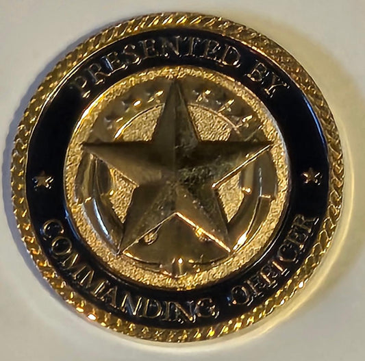 USS Tennessee SSBN 734 CO Challenge Coin