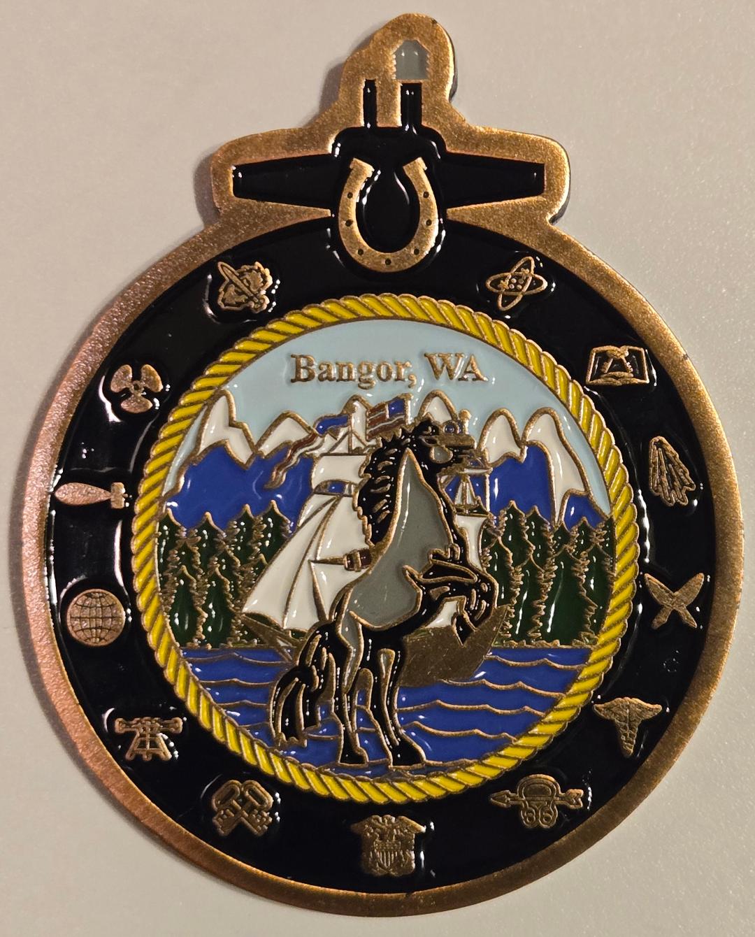 USS Kentucky SSBN 737 Ship's Round Challenge Coin