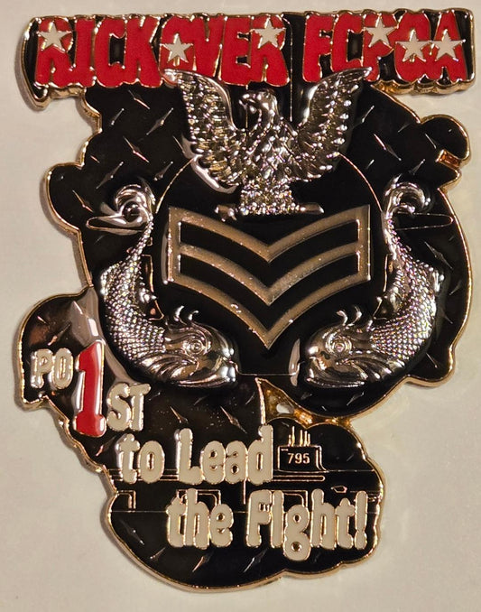 USS Rickover SSN 795 First Class Challenge Coin