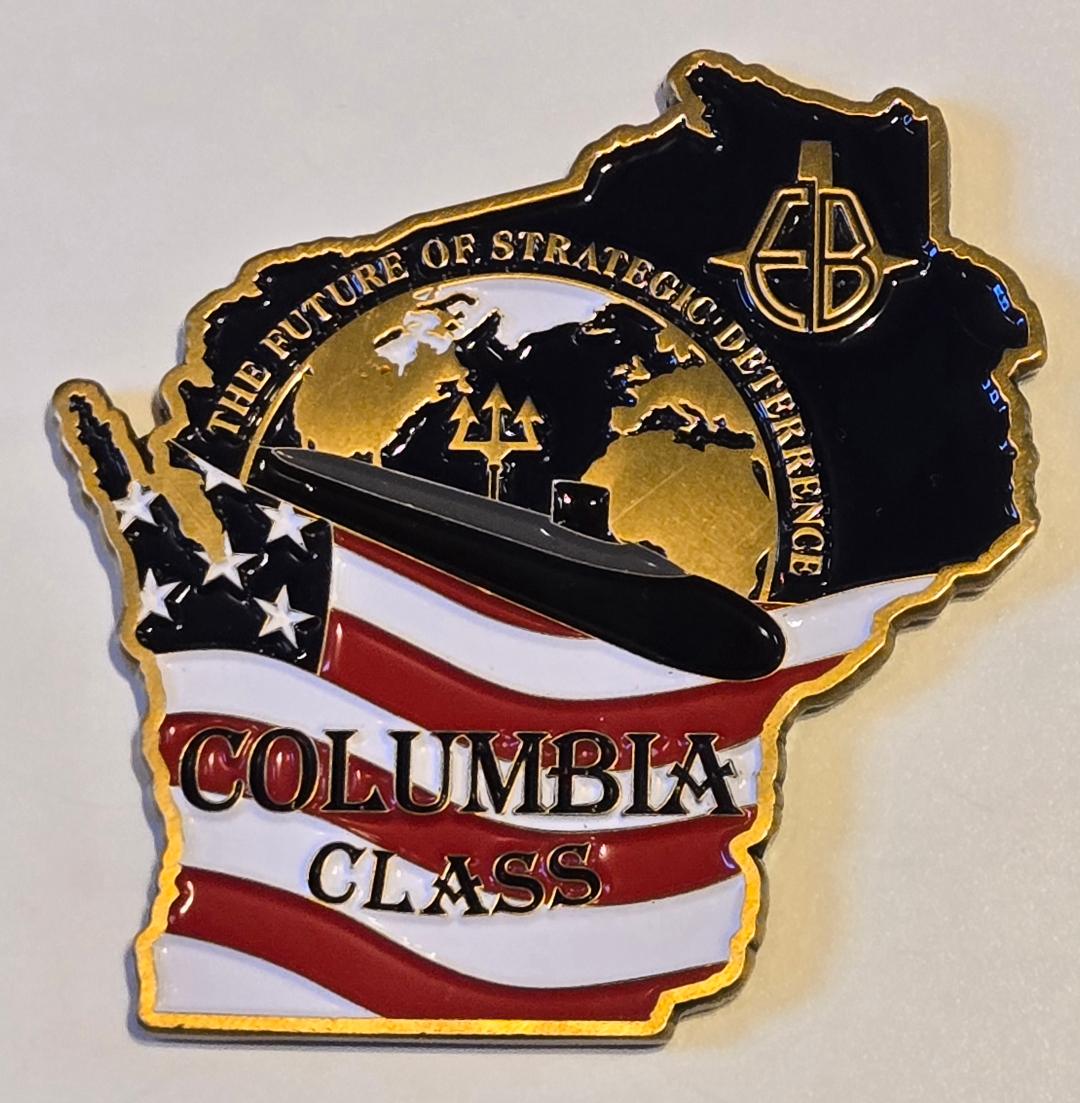 USS Wisconsin SSBN 827 Challenge Coin