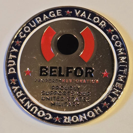 Detroit Red Wings/Belfor Property Restoration Challenge Coin