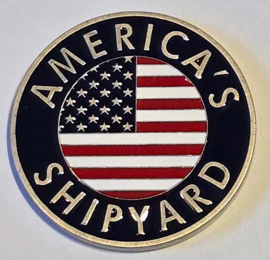 Norfolk Naval Shipyard (NNS) 250th Anniversary Challenge Coin