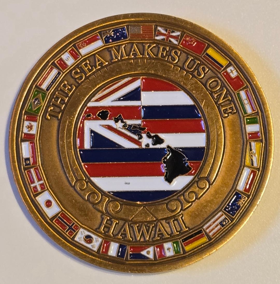 2016 RIMPAC 25th Anniversary Challenge Coin
