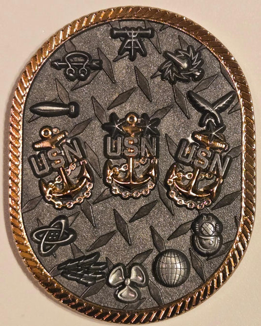 Submarine Squadron 16 Chief's Challenge Coin