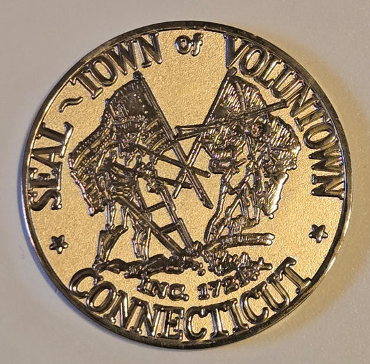 Voluntown, CT 300th Anniversary Challenge Coin