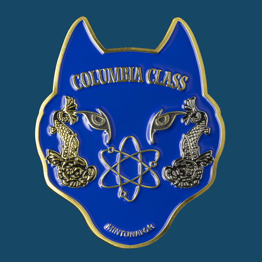 Columbia Class Challenge Coin
