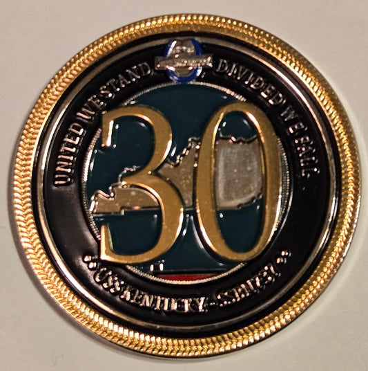 USS Kentucky SSBN 737 30th Anniversary Challenge Coin