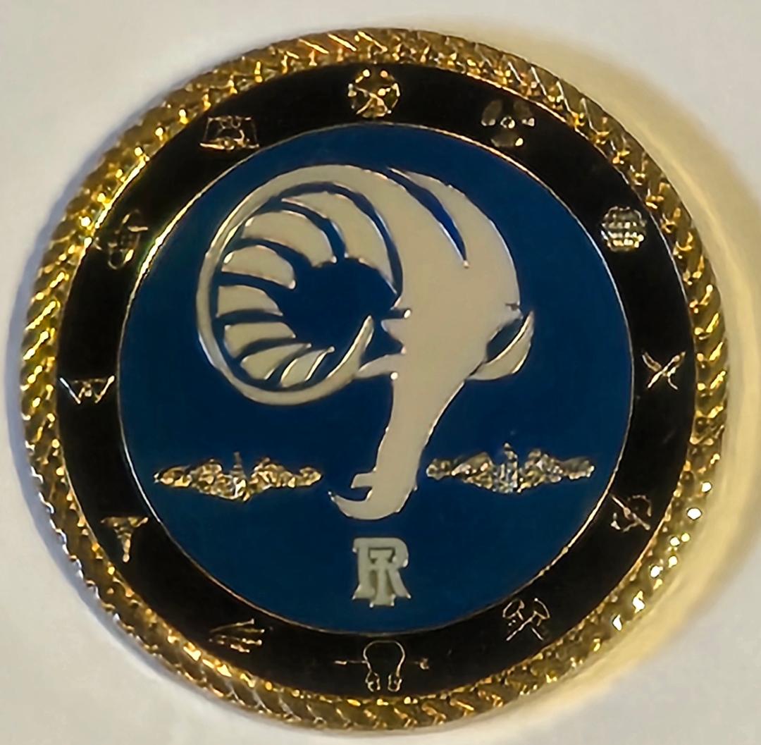 USS Rhode Island SSBN 740 Challenge Coin