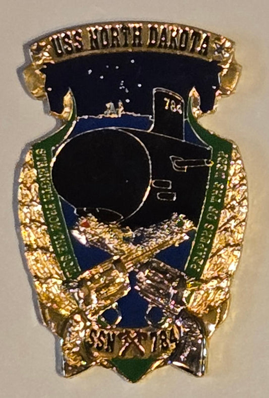 USS North Dakota SSN 784 Challenge Coin