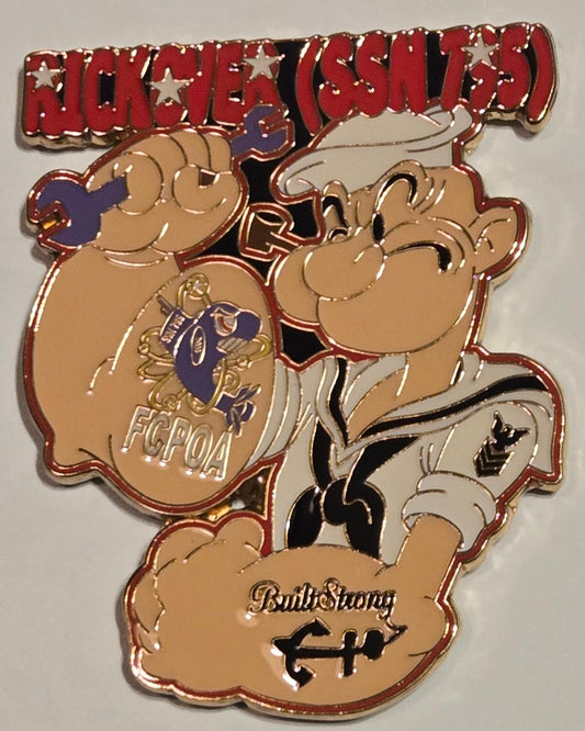 USS Rickover SSN 795 First Class Challenge Coin