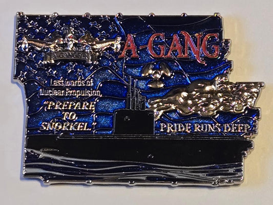 Fairbanks-Morse Diesel Engine Challenge Coin