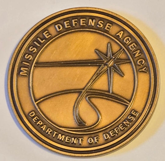 Department of Defense (DOD)/Missle Defense Agency (MDA) Challenge Coin