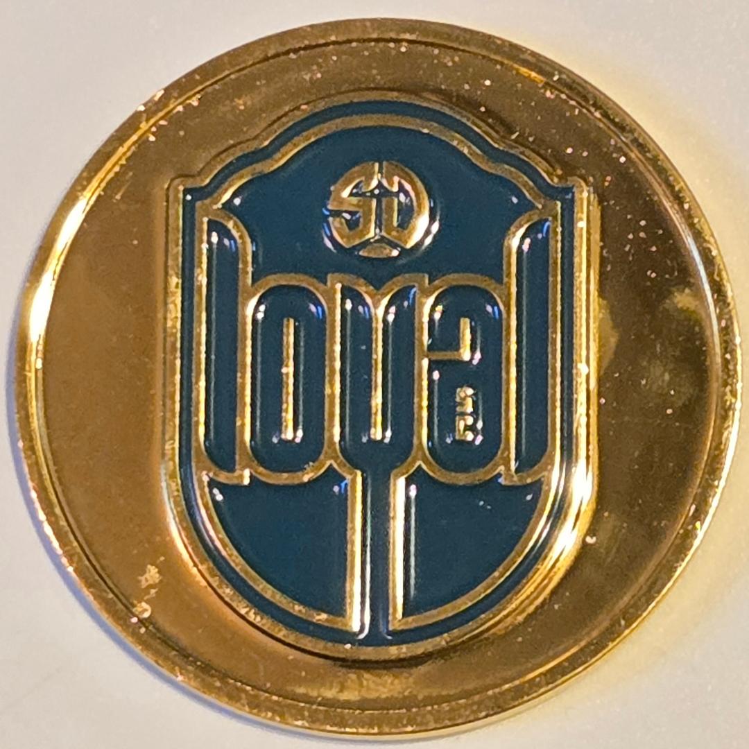 San Diego Loyal Soccer Team Challenge Coin