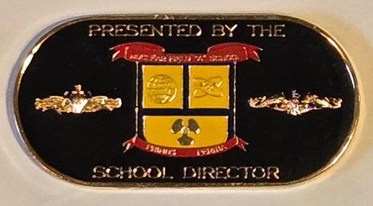 Naval Nuclear Power Training Command School Directo Challenge Coin