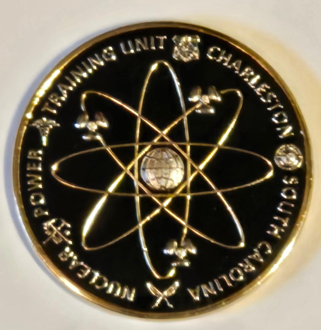 Nuclear Power Training Unit (NPTU) South Carolina Challenge Coin