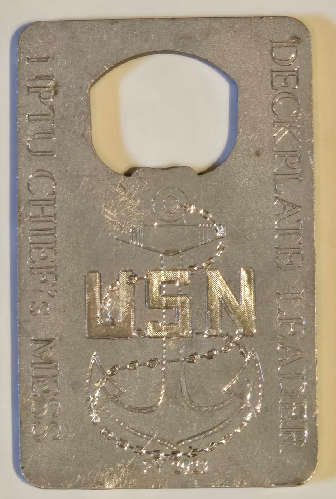 Nuclear Power Training Unit (NPTU) Chief's Challenge Coin