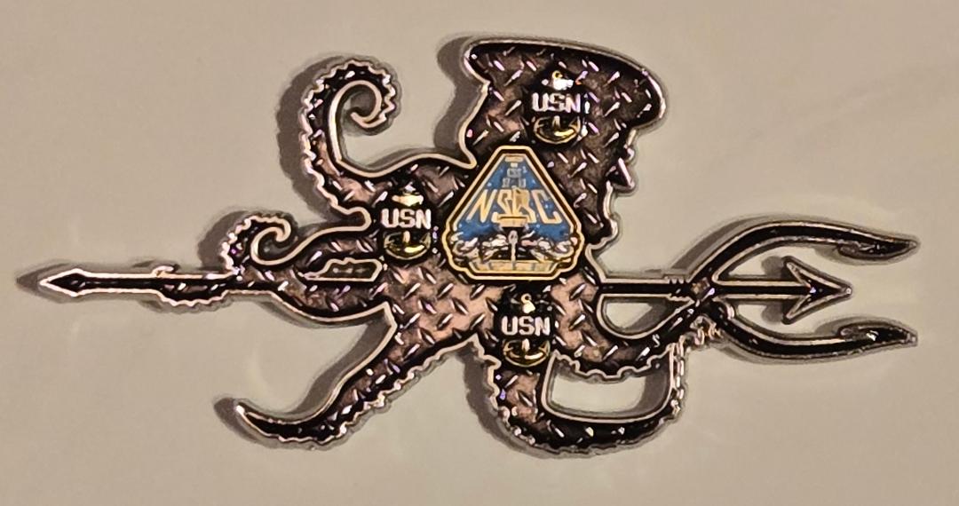 Naval Submarine Support Center (NSSC) Bangor, WA Chief's Challenge Coin
