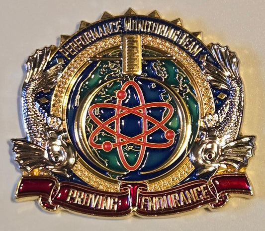 Performance Monitoring Team (PMT) San Diego Challenge Coin