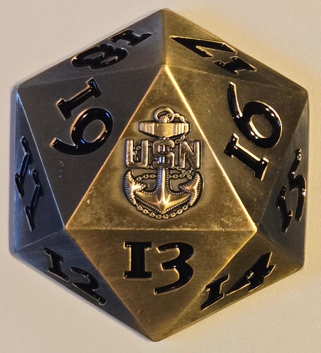 Point Loma Chief's Challenge Coin