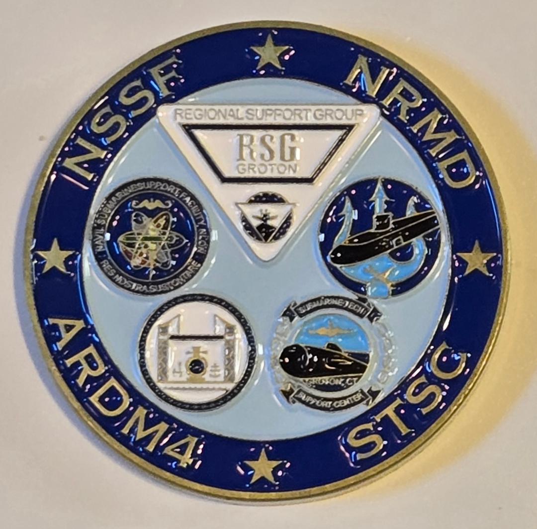 Regional Support Group (RSG) 33 Groton, CT Challenge Coin