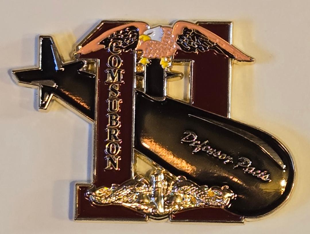 Submarine Squadron 11 Challenge Coin