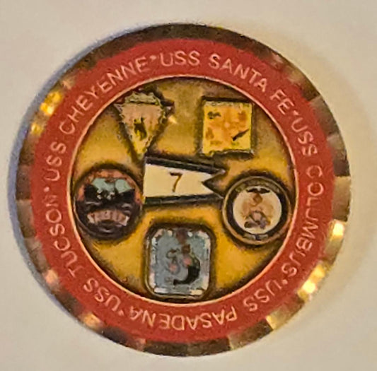 Submarine Squadron 7 Challenge Coin
