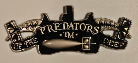 Torpedo Man (TM) Predators Challenge Coin