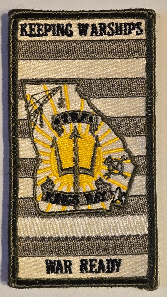 Trident Refit Facility (TRF) Kings Bay Velcro Patch