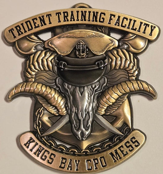 Trident Training Facility (TTF) Kings Bay Chief's Challenge Coin