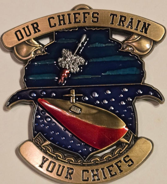 Trident Training Facility (TTF) Kings Bay Chief's Challenge Coin
