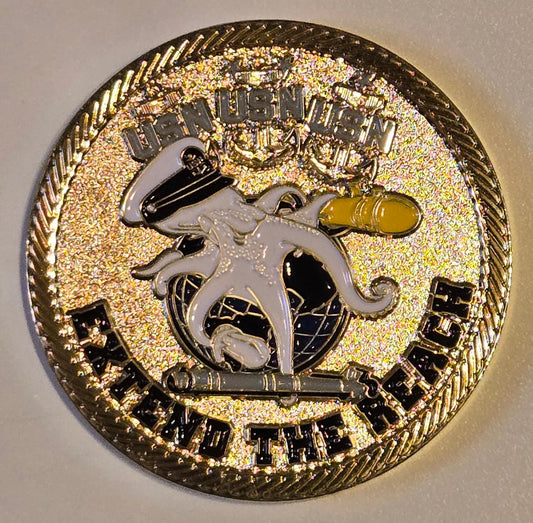 Unmanned Underwater Vehicle Squadron 1 (UUV-1) Chief's Challenge Coin