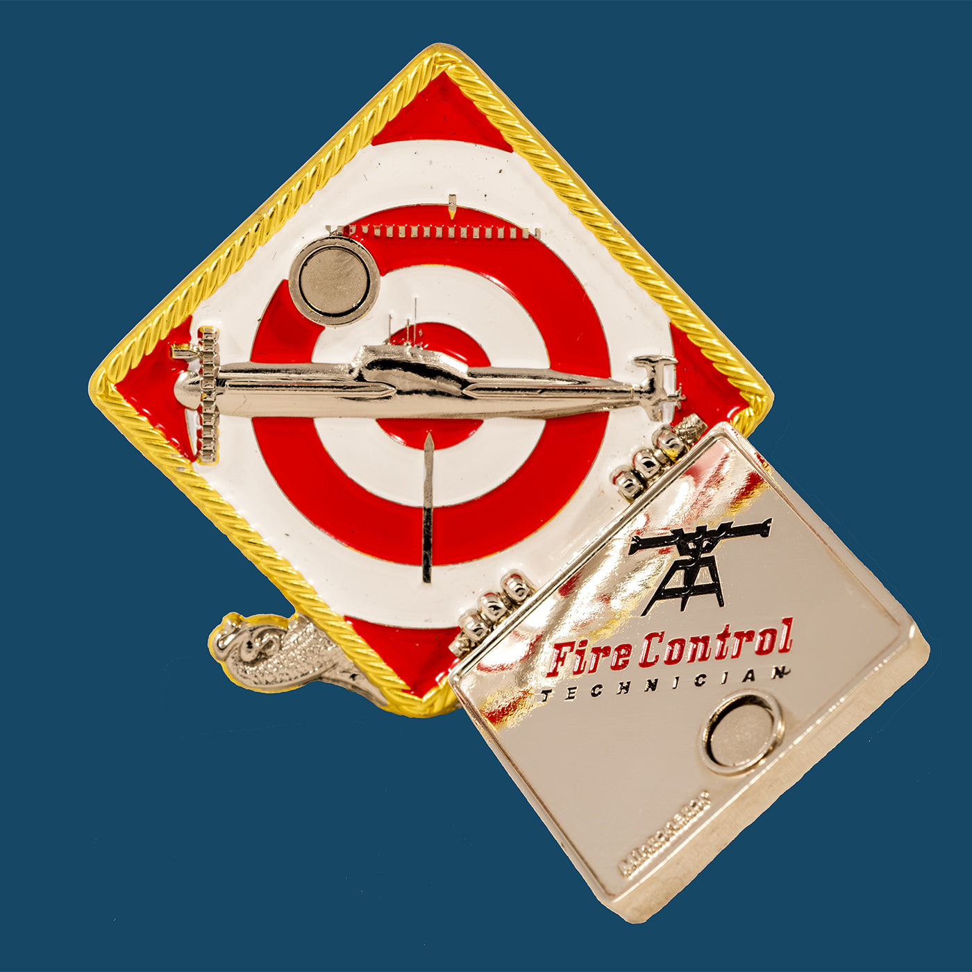 Fire Control Technician (FT/FTG/FTB) Rating Challenge Coin