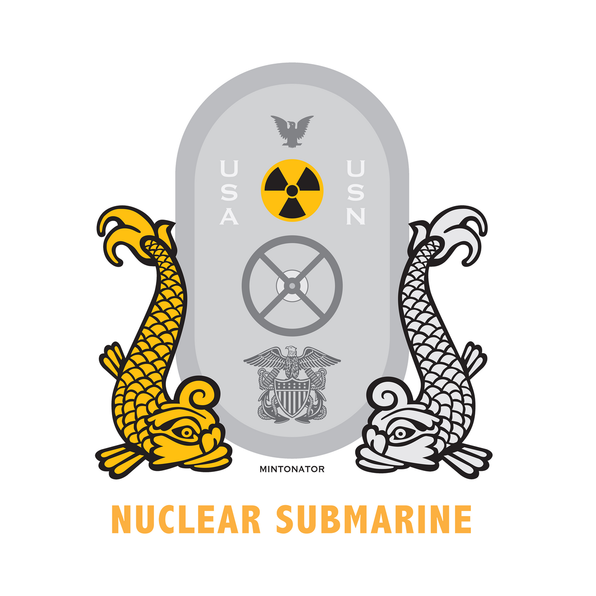 Nuclear Process Sticker Nuclear 'Nuke' Sticker – submerch.com