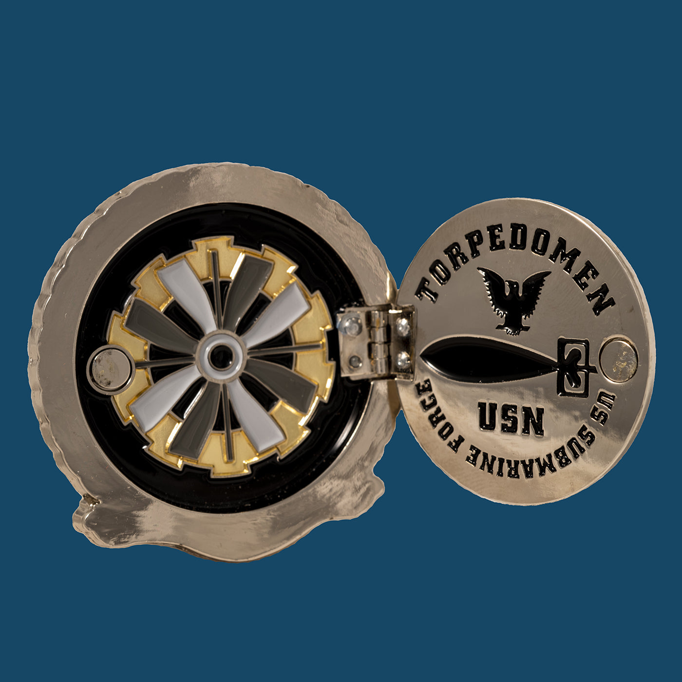 Torpedoman (TM/MMW) Rating Challenge Coin